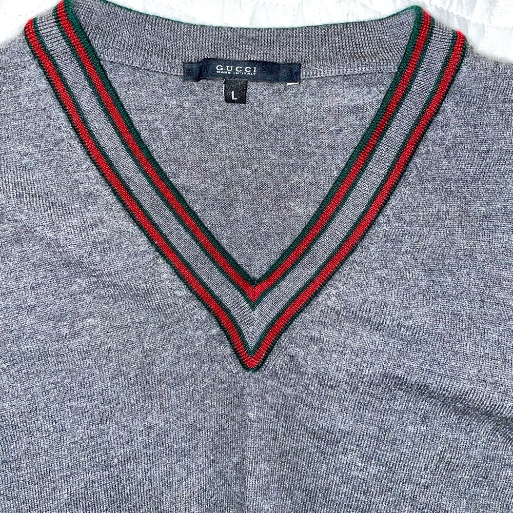 Grey Gucci  sweater
